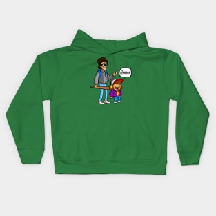 Dustin and Steve Kids Hoodie